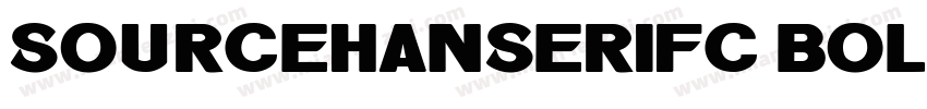sourcehanserifC Bold字体转换